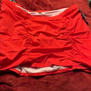 Swim skort goes with any top